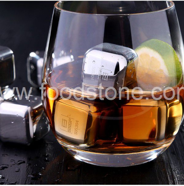 Stainless Steel Ice Cubes (12)