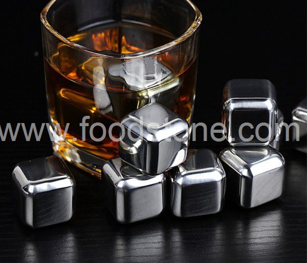 Stainless Steel Ice Cubes (16)